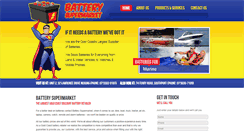 Desktop Screenshot of batterysupermarket.com.au